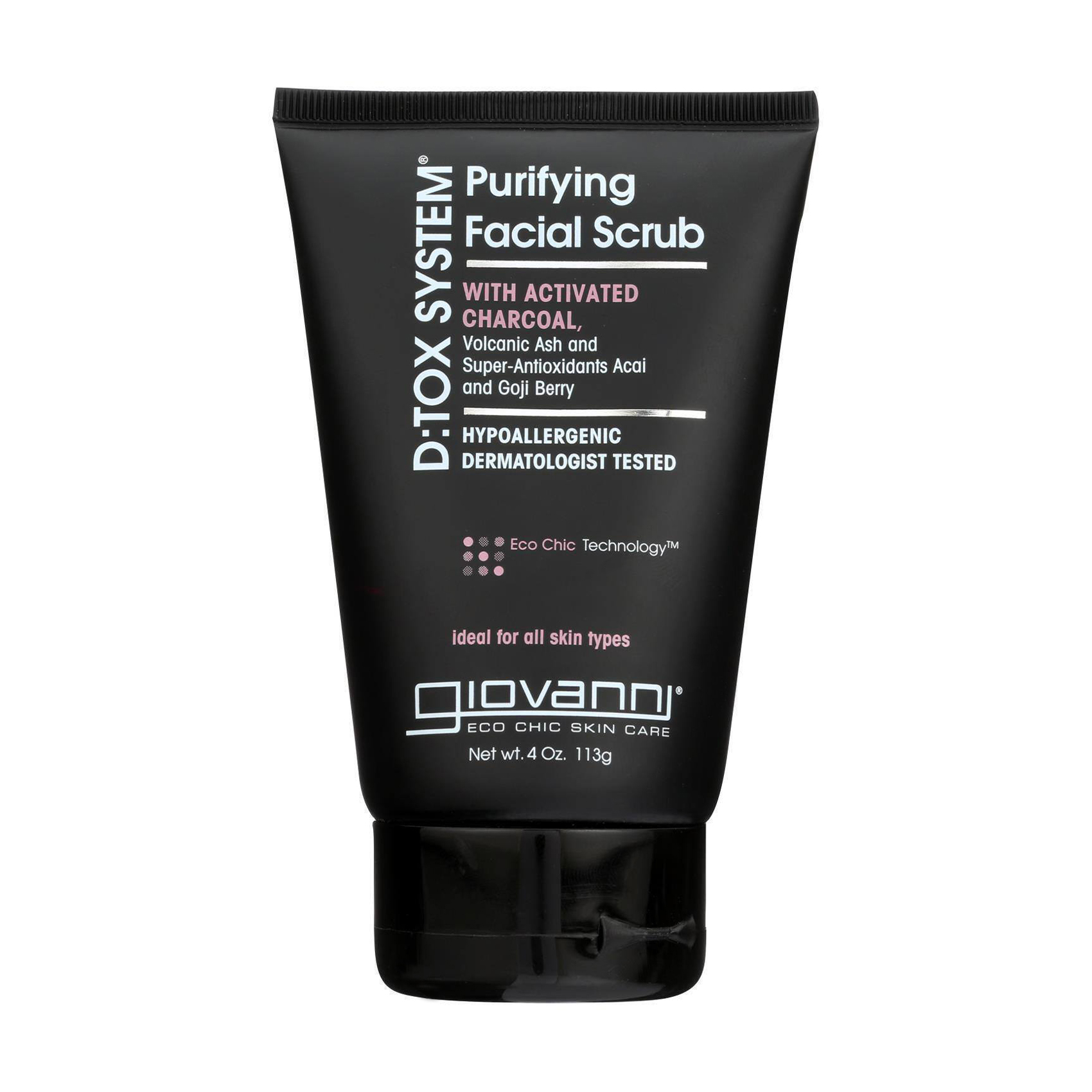 Уцінка! Скраб для обличчя Giovanni D:tox System Purifying Facial Scrub, 113 мл
Уцінка! Скраб для обличчя Giovanni D:tox System Purifying Facial Scrub, 113 мл