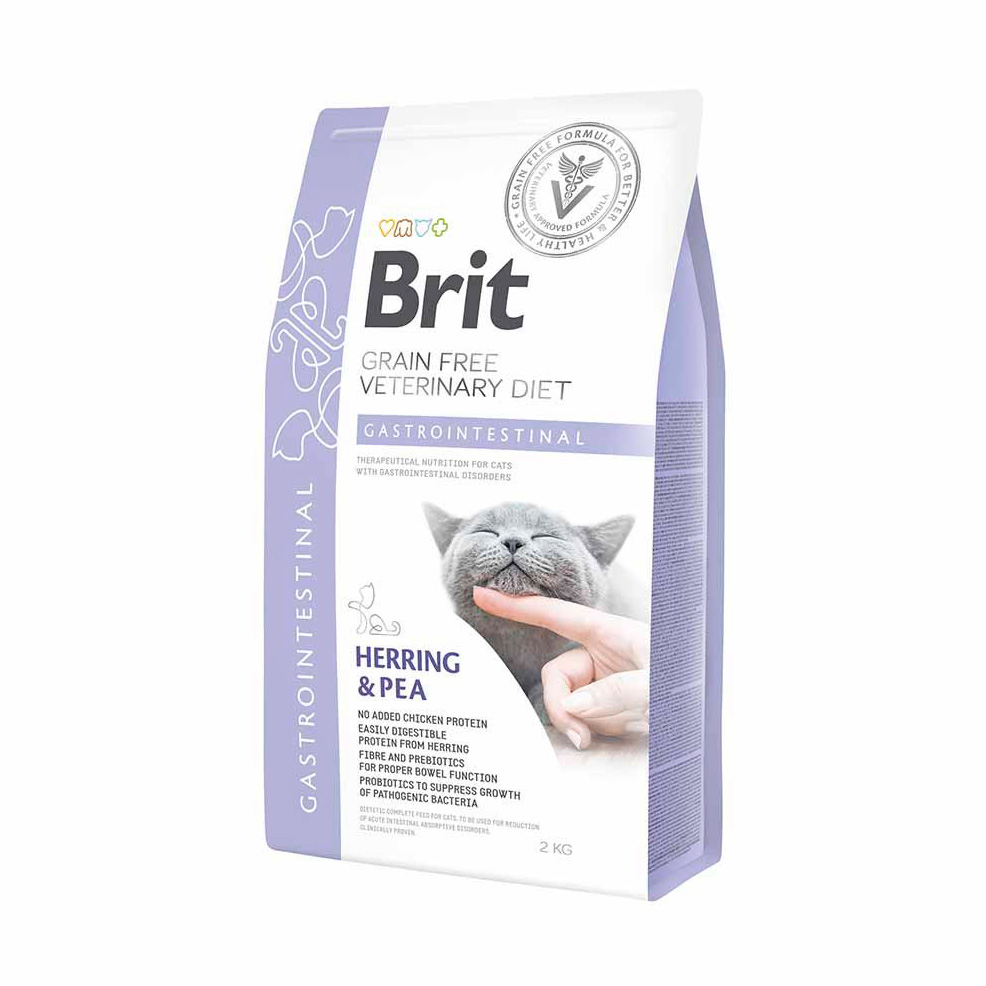 Сухий корм для кішок Brit Veterinary Diet Gastrointestinal при порушеннях травлення, 2 кг
Сухий корм для кішок Brit Veterinary Diet Gastrointestinal при порушеннях травлення, 2 кг