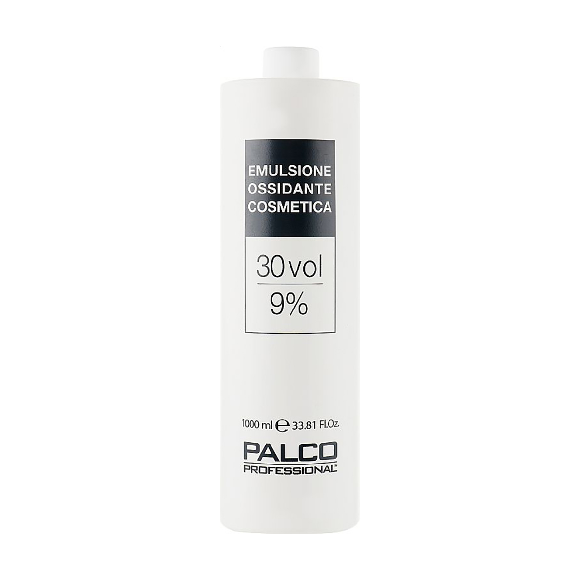 Окислювальна емульсія для фарбування волосся Palco Professional Emulsione Ossidante Cosmetica 9% (30 Vol), 1 л
Окислювальна емульсія для фарбування волосся Palco Professional Emulsione Ossidante Cosmetica 9% (30 Vol), 1 л