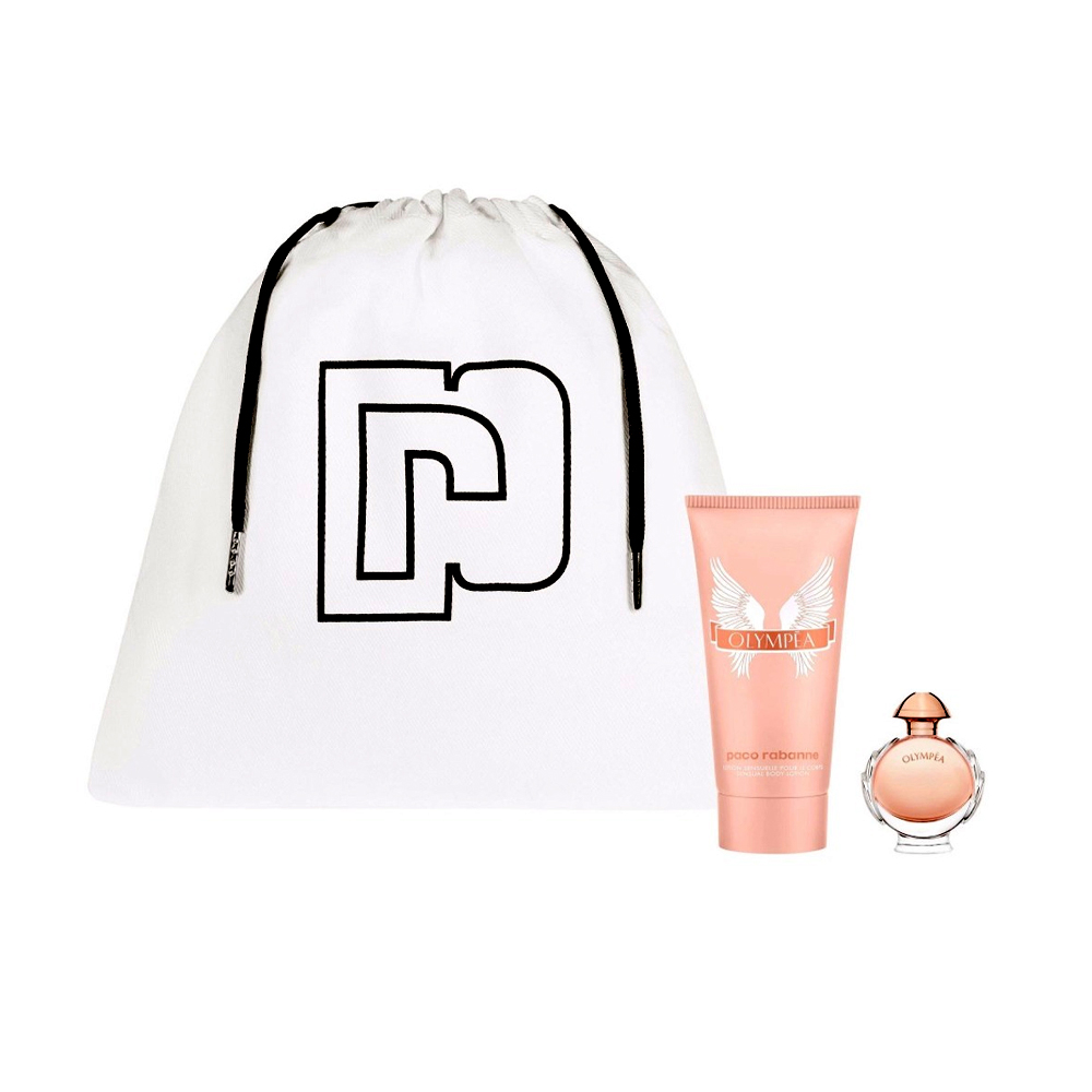Парфумований набір жіночий Rabanne Olympea (парфумована вода, 6 мл + лосьйон для тіла, 75 мл + сумка)
Парфумований набір жіночий Rabanne Olympea (парфумована вода, 6 мл + лосьйон для тіла, 75 мл + сумка)