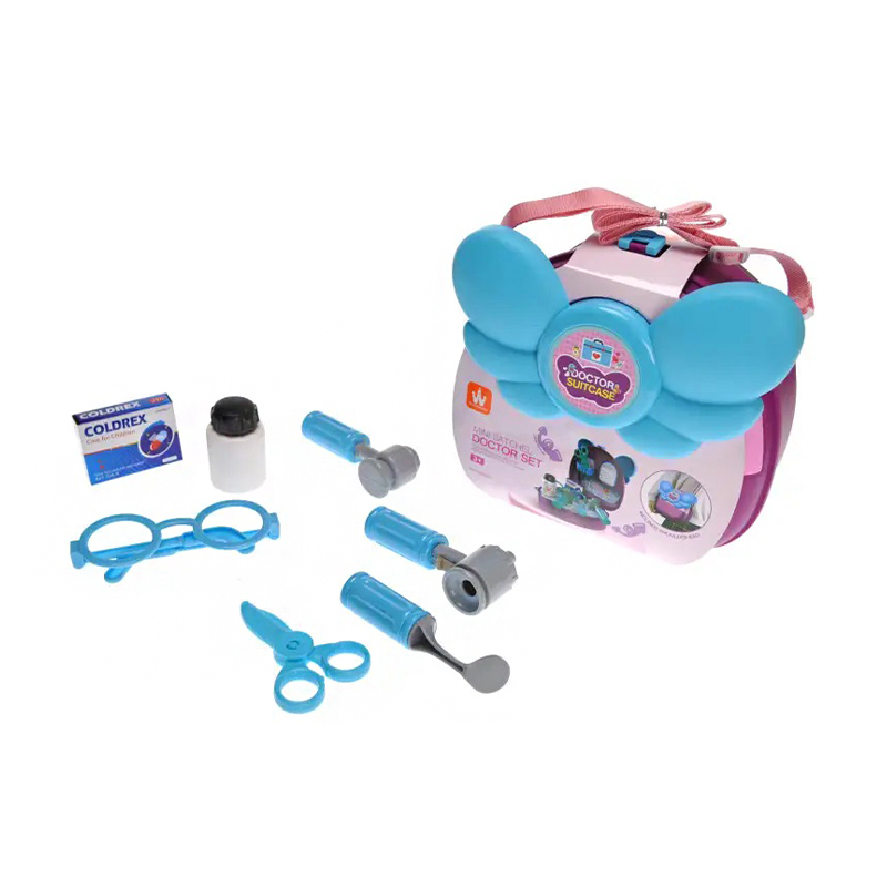 Дитячий набір лікаря YG Toys Doctor Suitcase від 3 років, 18.5*10*17.5 см (W8906A)
Дитячий набір лікаря YG Toys Doctor Suitcase від 3 років, 18.5*10*17.5 см (W8906A)