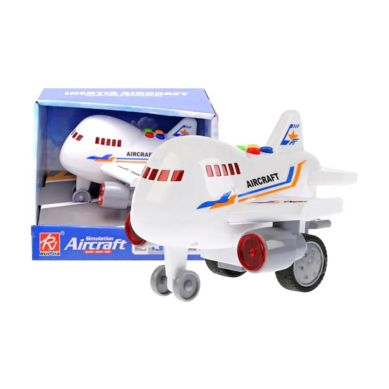 Дитячий літак YG Toys Aircraft інерційний, з імітацією звуку та світлом, від 3 років, 19*19*16 см (RJ6687A)
Дитячий літак YG Toys Aircraft інерційний, з імітацією звуку та світлом, від 3 років, 19*19*16 см (RJ6687A)