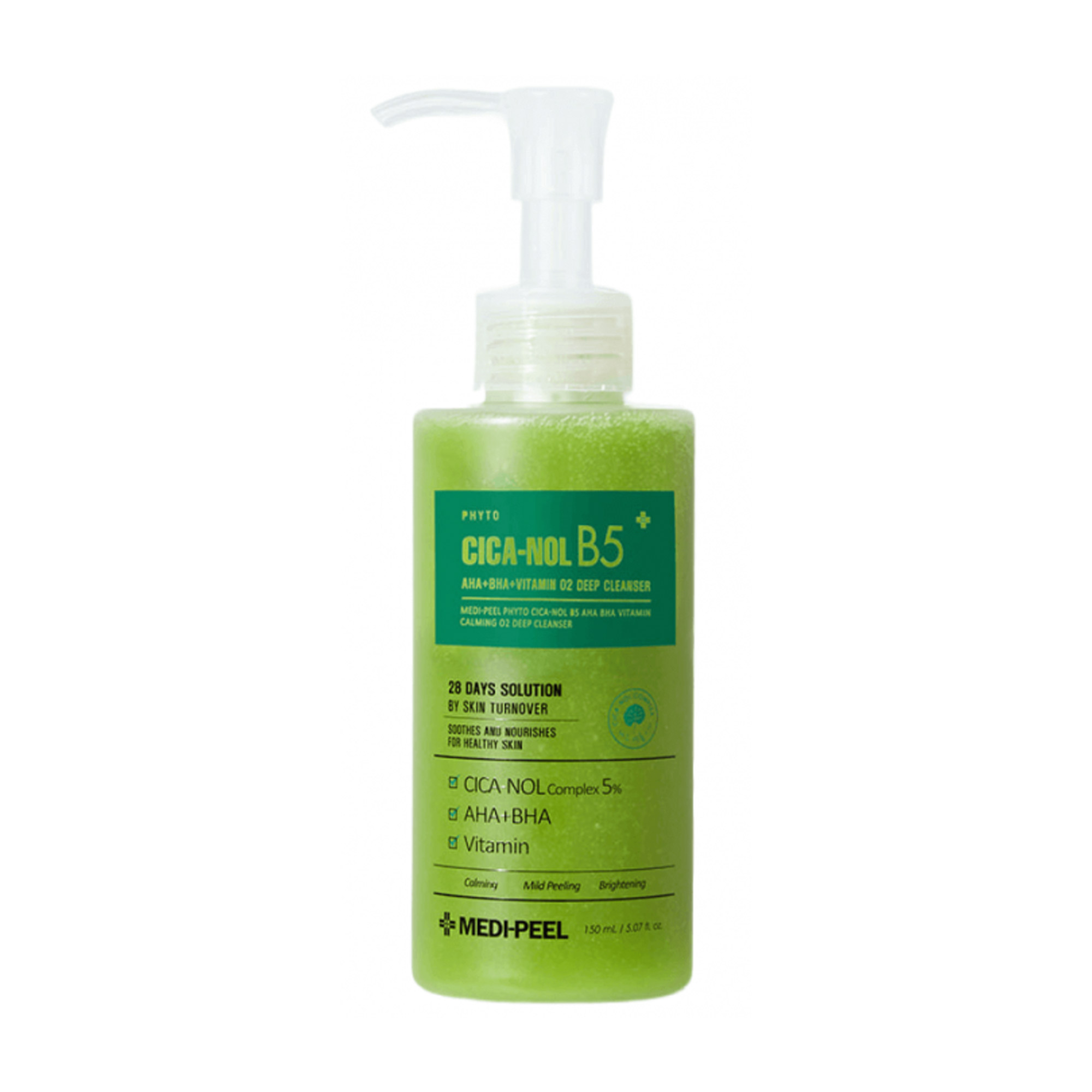 Уцінка! Киснева пінка для обличчя Medi-Peel Phyto Cica-Nol B5 AHA BHA Vitamin O2 Deep Cleanser, 150 мл
Уцінка! Киснева пінка для обличчя Medi-Peel Phyto Cica-Nol B5 AHA BHA Vitamin O2 Deep Cleanser, 150 мл