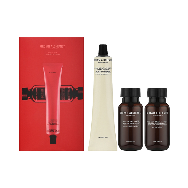Набір для обличчя Grown Alchemist Face Trio Kit (тонер, 50 мл + гель, 50 мл + крем, 65 мл)
Набір для обличчя Grown Alchemist Face Trio Kit (тонер, 50 мл + гель, 50 мл + крем, 65 мл)