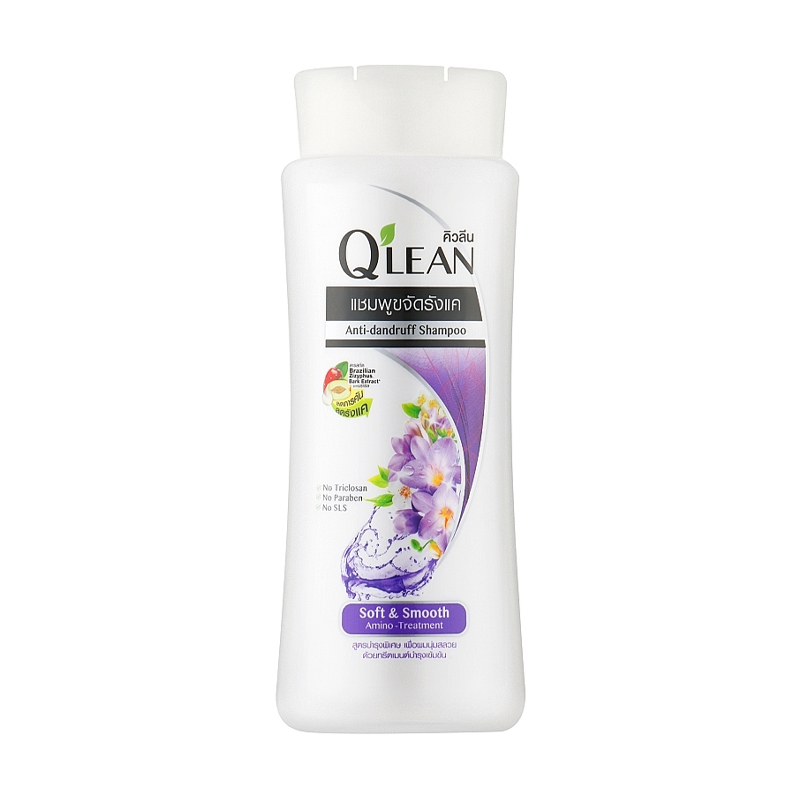 Уцінка! Шампунь для волосся Qlean Anti-Dandruff Shampoo Soft & Smooth М`якість та гладкість, проти лупи, 170 мл
Уцінка! Шампунь для волосся Qlean Anti-Dandruff Shampoo Soft & Smooth М`якість та гладкість, проти лупи, 170 мл