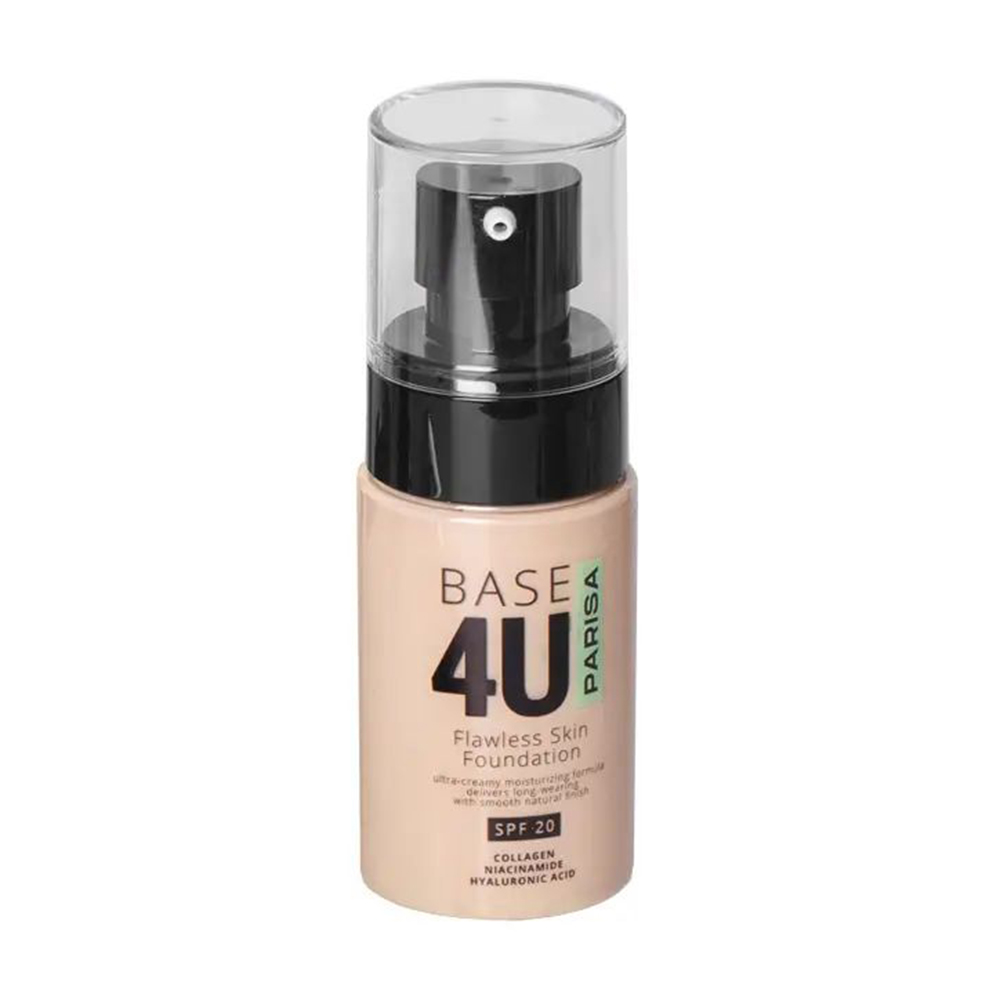 Тональний крем для обличчя Parisa Cosmetics Base 4U F-10 Flawless Skin Foundation SPF 20, 21 Medium Beige, 60 мл
Тональний крем для обличчя Parisa Cosmetics Base 4U F-10 Flawless Skin Foundation SPF 20, 21 Medium Beige, 60 мл