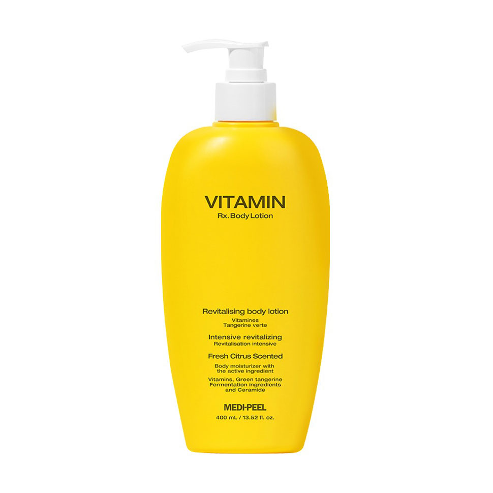 Уцінка! Живильний лосьйон для тіла Medi-Peel Vitamin Dr. Body Lotion з комплексом вітамінів, 400 мл
Уцінка! Живильний лосьйон для тіла Medi-Peel Vitamin Dr. Body Lotion з комплексом вітамінів, 400 мл