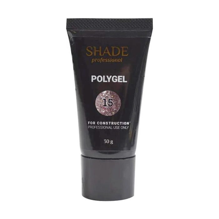 Уцінка! Полігель для нігтів Shade Polygel з шимером, 15, 30 г
Уцінка! Полігель для нігтів Shade Polygel з шимером, 15, 30 г