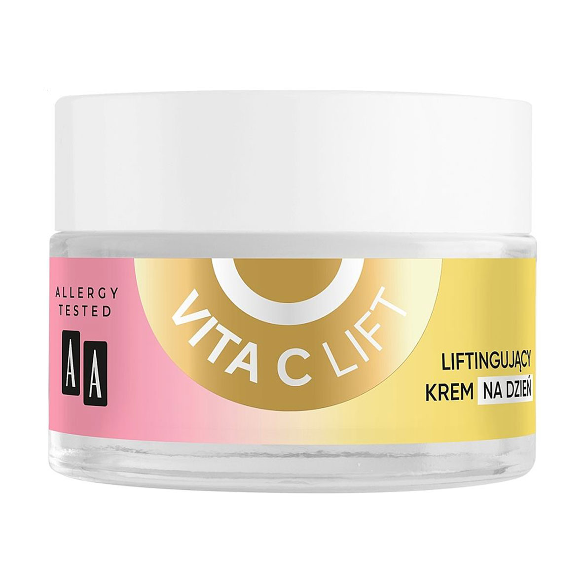 Денний ліфтинг-крем для обличчя AA Vita C Lift Lifting Day Cream 50+, 50 мл
Денний ліфтинг-крем для обличчя AA Vita C Lift Lifting Day Cream 50+, 50 мл