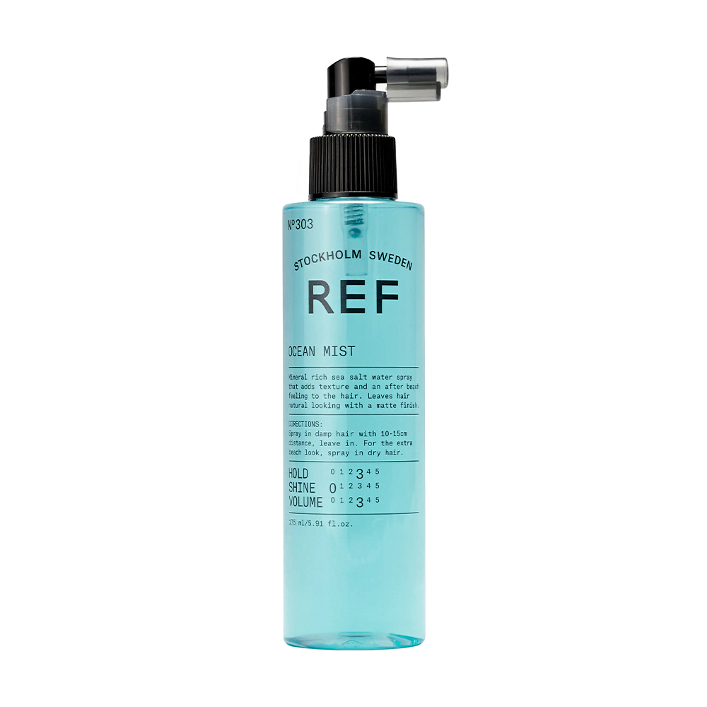 Уцінка! Спрей для укладання волосся REF Ocean Mist N°303 фіксація 3, з морською сіллю, 175 мл
Уцінка! Спрей для укладання волосся REF Ocean Mist N°303 фіксація 3, з морською сіллю, 175 мл