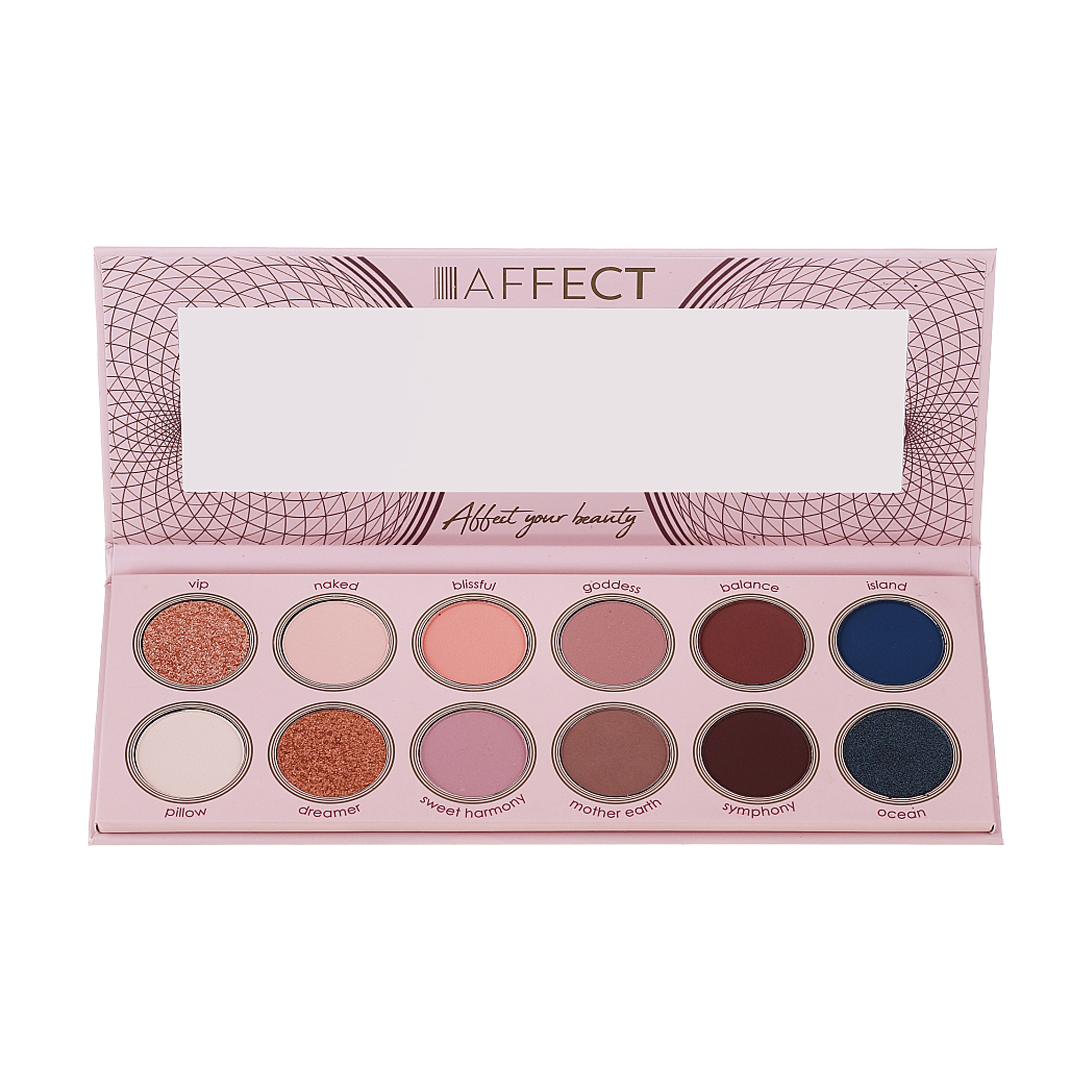 Уцінка! Палетка тіней для повік Affect Cosmetics Sweet Harmony Eyeshadows Palette, 24 г
Уцінка! Палетка тіней для повік Affect Cosmetics Sweet Harmony Eyeshadows Palette, 24 г