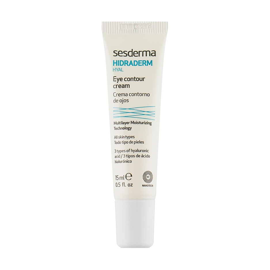 Зволожувальний крем-контур для шкіри навколо очей Sesderma Hidraderm Hyal Eye Contour Cream, 15 мл
Зволожувальний крем-контур для шкіри навколо очей Sesderma Hidraderm Hyal Eye Contour Cream, 15 мл