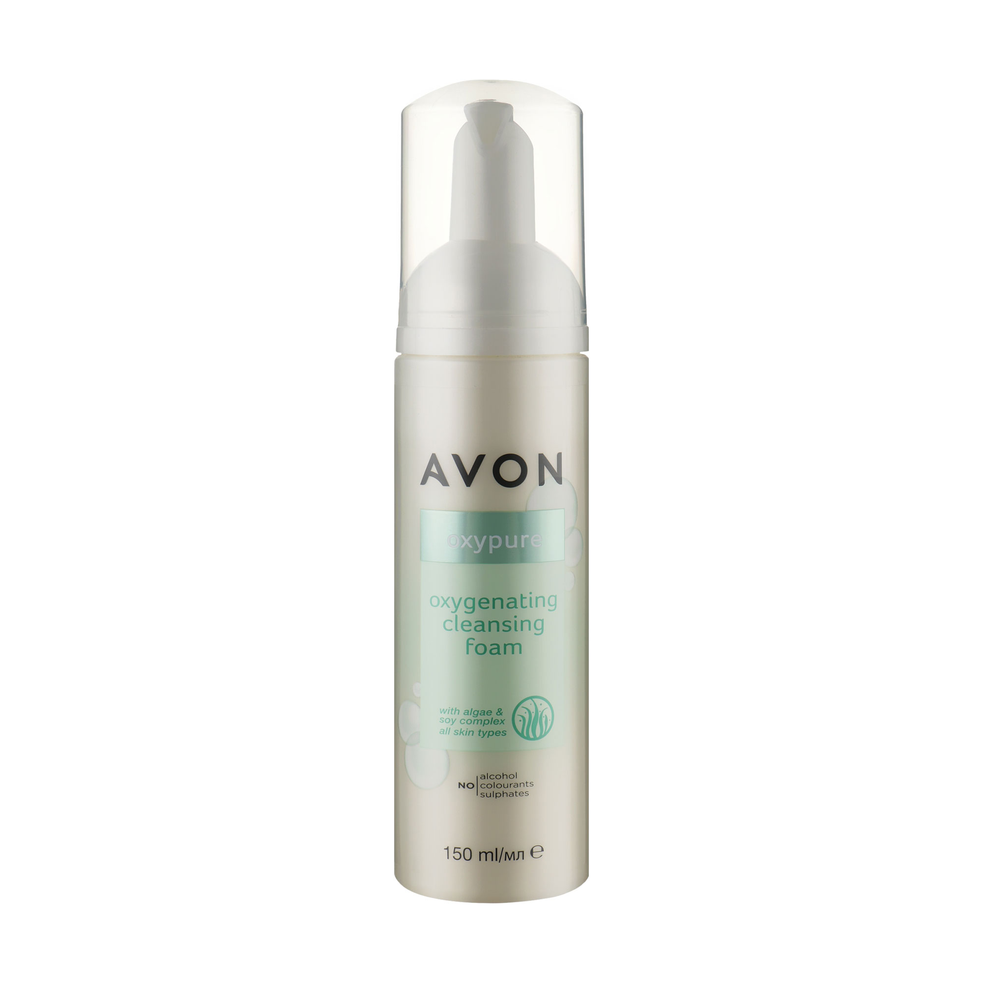 Очищувальна пінка для вмивання Avon Oxypure Foam Cleanser з екстрактом верби та протеїнами рису, 150 мл
Очищувальна пінка для вмивання Avon Oxypure Foam Cleanser з екстрактом верби та протеїнами рису, 150 мл