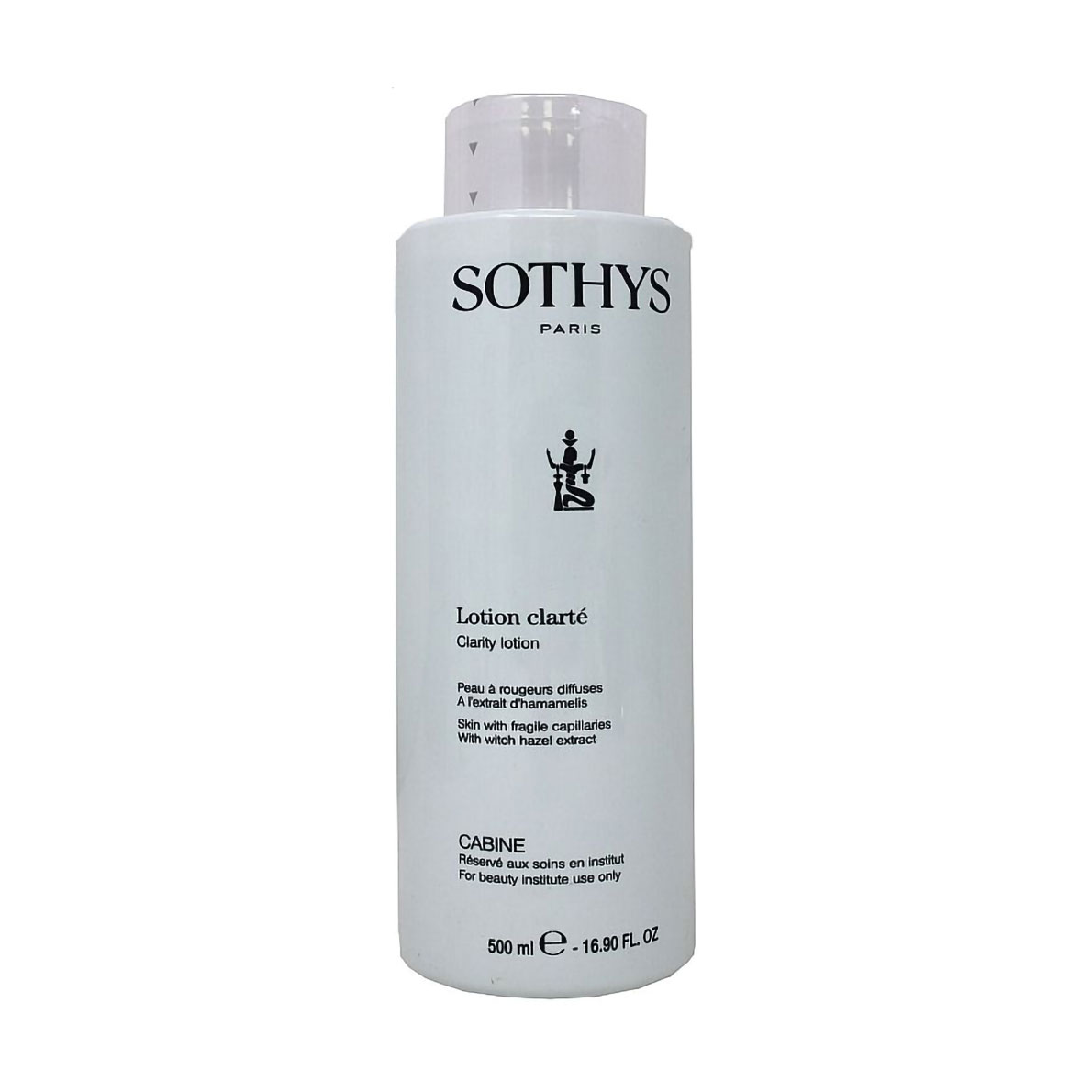 Лосьйон-тонік для обличчя Sothys Clarity Lotion для шкіри з крихкими капілярами, з екстрактом гамамелісу, 500 мл
Лосьйон-тонік для обличчя Sothys Clarity Lotion для шкіри з крихкими капілярами, з екстрактом гамамелісу, 500 мл