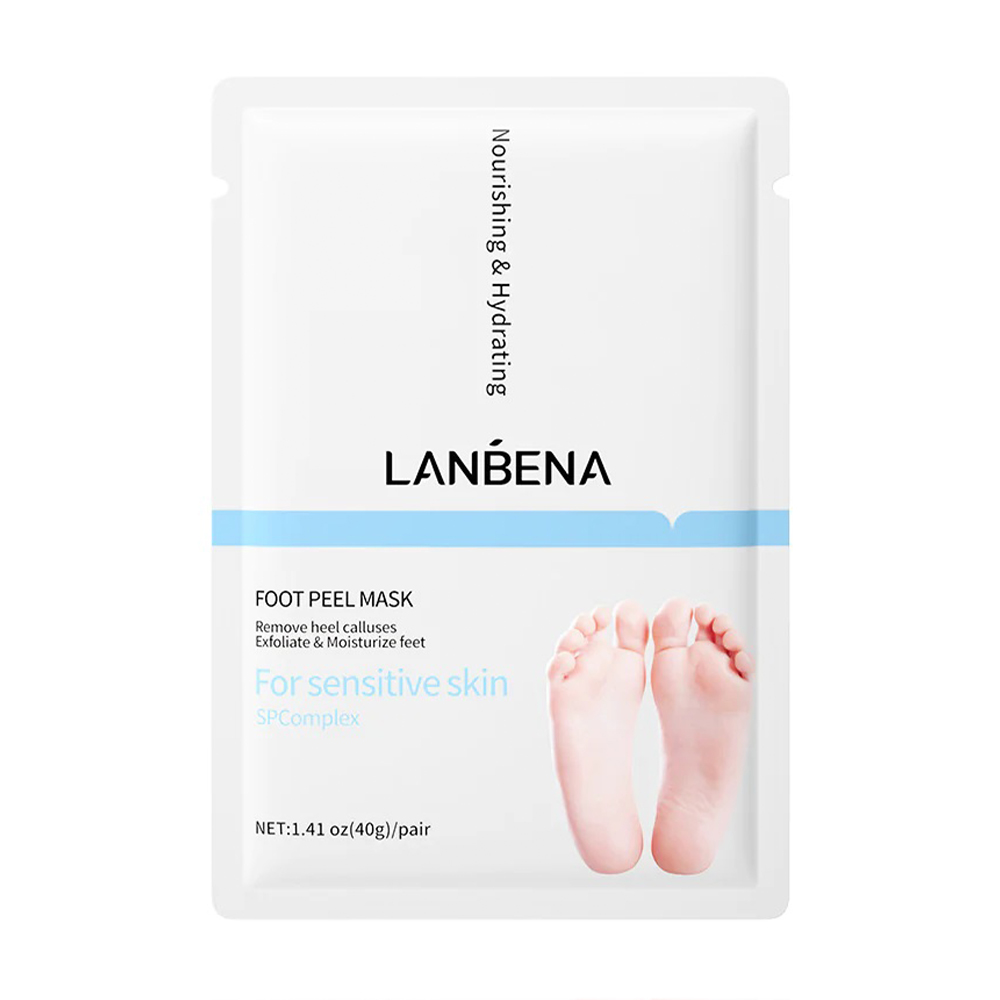 Уцінка! Освітлювальна маска для ніг Lanbena Vitamin C Foot Peel Mask, 1 пара
Уцінка! Освітлювальна маска для ніг Lanbena Vitamin C Foot Peel Mask, 1 пара