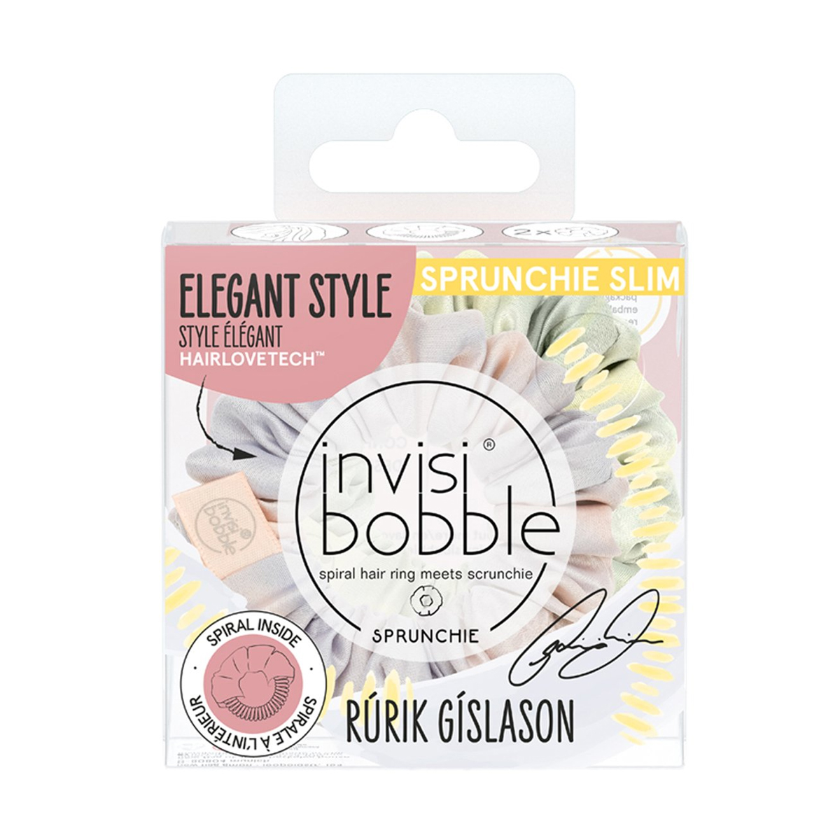 Резинка-браслет для волосся Invisibobble Sprunchie Slim Ruric Gislason Twist It Up, 2 шт
Резинка-браслет для волосся Invisibobble Sprunchie Slim Ruric Gislason Twist It Up, 2 шт