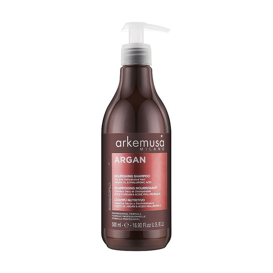 Уцінка! Живильний шампунь Arkemusa Argan Shampoo з аргановою олією, для сухого та пошкодженого волосся, 500 мл
Уцінка! Живильний шампунь Arkemusa Argan Shampoo з аргановою олією, для сухого та пошкодженого волосся, 500 мл