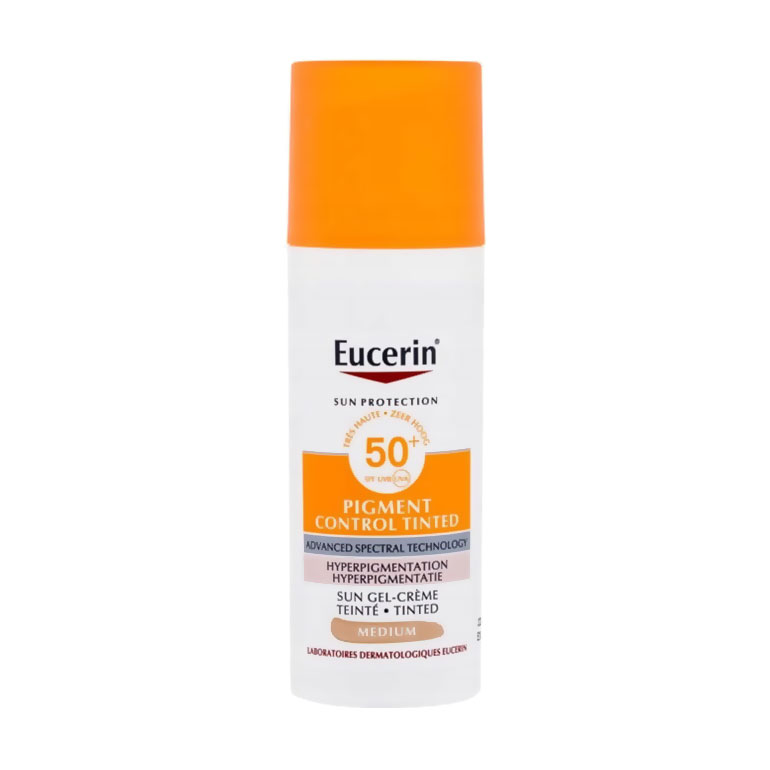 Уцінка! Сонцезахисний крем-гель для обличчяEucerin Sun Protection Pigment Control Tinted SPF 50+ Medium, 50 мл
Уцінка! Сонцезахисний крем-гель для обличчяEucerin Sun Protection Pigment Control Tinted SPF 50+ Medium, 50 мл