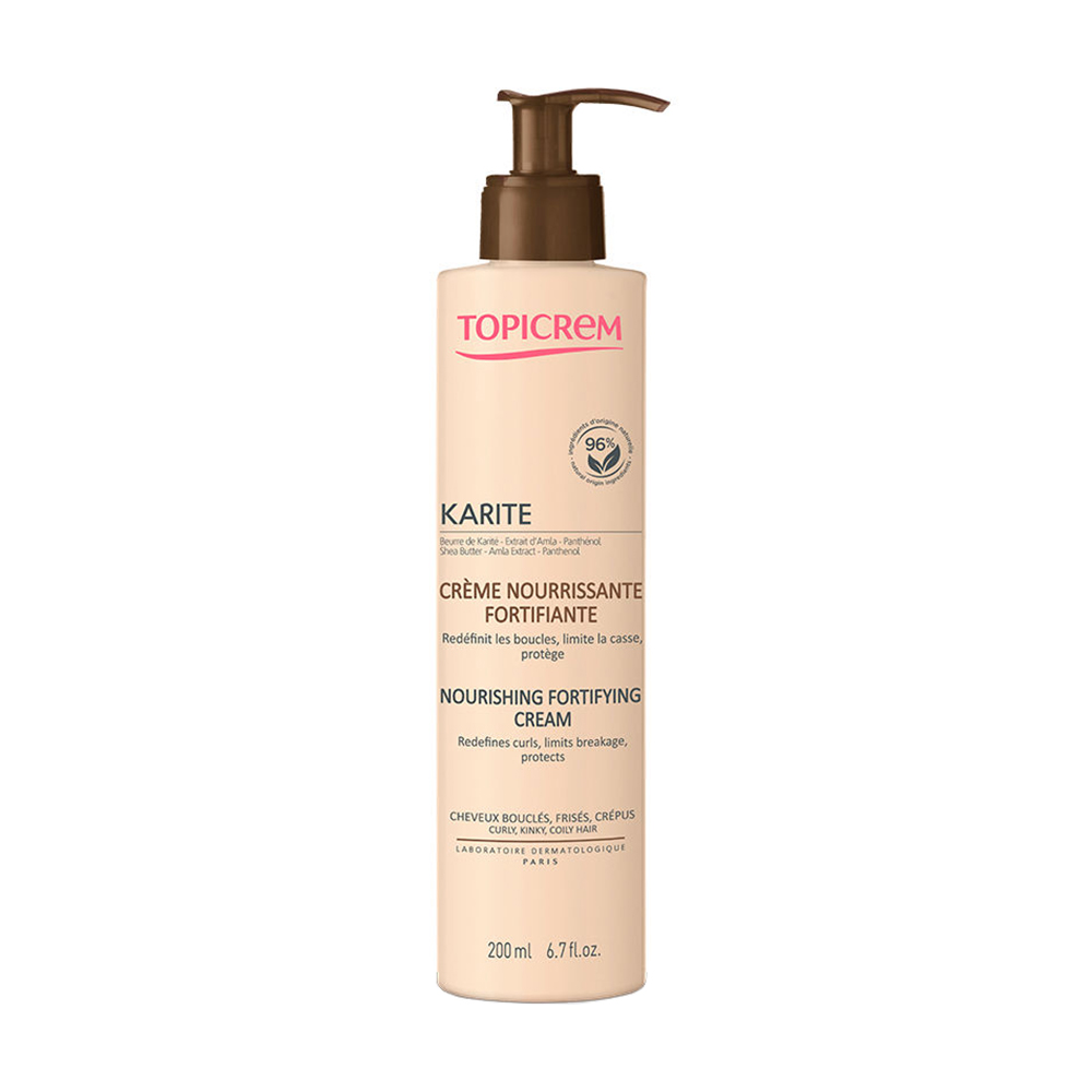 Уцінка! Живильний зміцнювальний крем Topicrem Karite Nourishing Fortifying Cream для кучерявого волосся, 200 мл
Уцінка! Живильний зміцнювальний крем Topicrem Karite Nourishing Fortifying Cream для кучерявого волосся, 200 мл