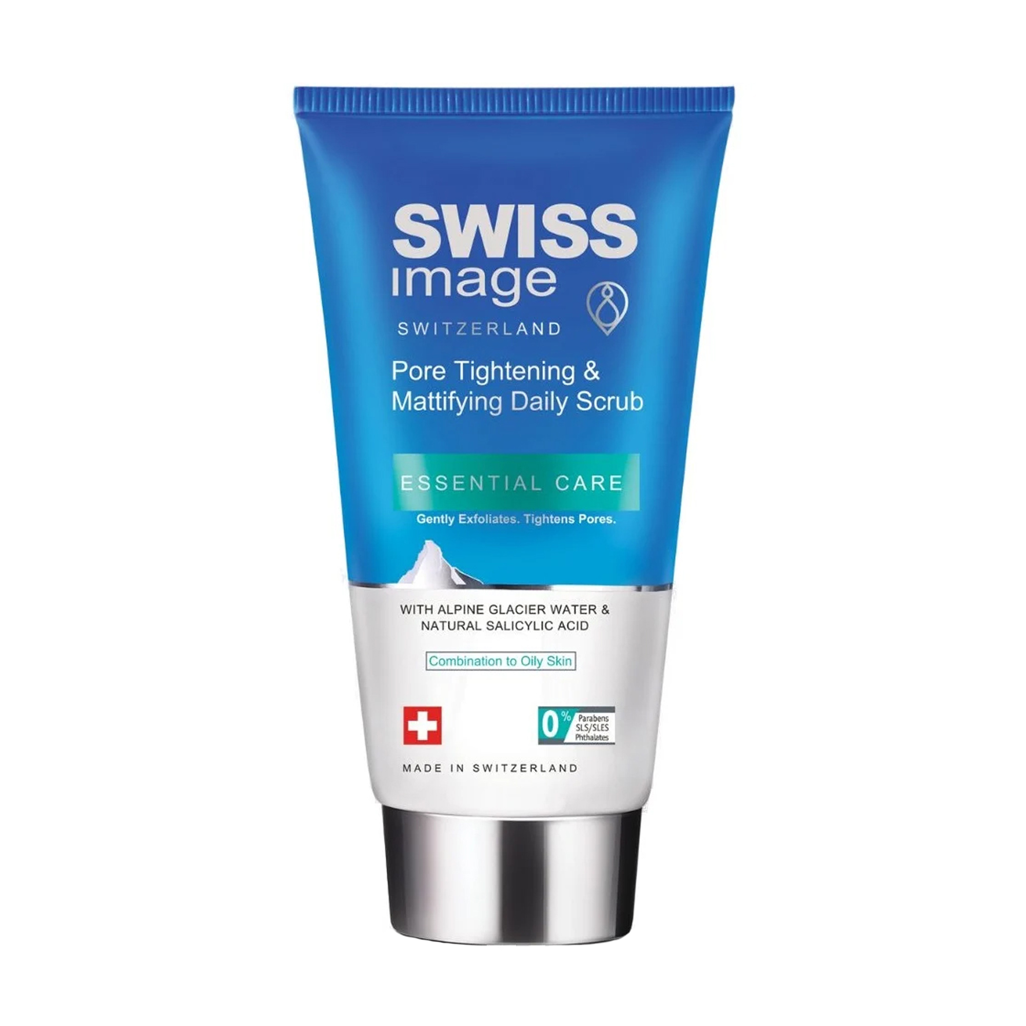 Скраб для обличчя Swiss Image Essential Care Pore Tightening & Mattifying Daily Scrub для комбінованої та жирної шкіри, 150 мл
Скраб для обличчя Swiss Image Essential Care Pore Tightening & Mattifying Daily Scrub для комбінованої та жирної шкіри, 150 мл