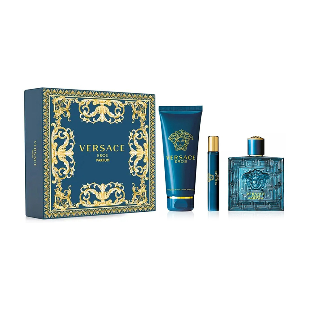 Уцінка! Парфумований набір чоловічий Versace Eros Gift Set (парфумована вода, 100 мл + гель для душу, 150 мл + парфумована вода, 10 мл)
Уцінка! Парфумований набір чоловічий Versace Eros Gift Set (парфумована вода, 100 мл + гель для душу, 150 мл + парфумована вода, 10 мл)