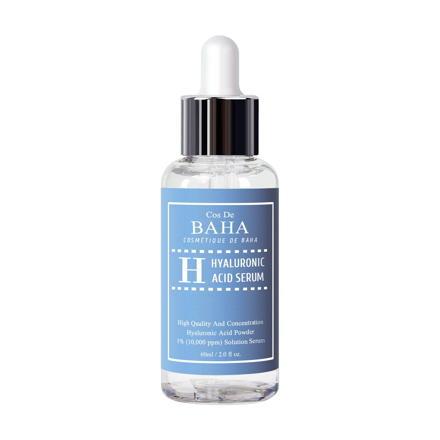 Уцінка! Сироватка для обличчя Cos De Baha Hyaluronic Acid Serum проти зморщок, з гіалуроновую кислотою, 60 мл
Уцінка! Сироватка для обличчя Cos De Baha Hyaluronic Acid Serum проти зморщок, з гіалуроновую кислотою, 60 мл