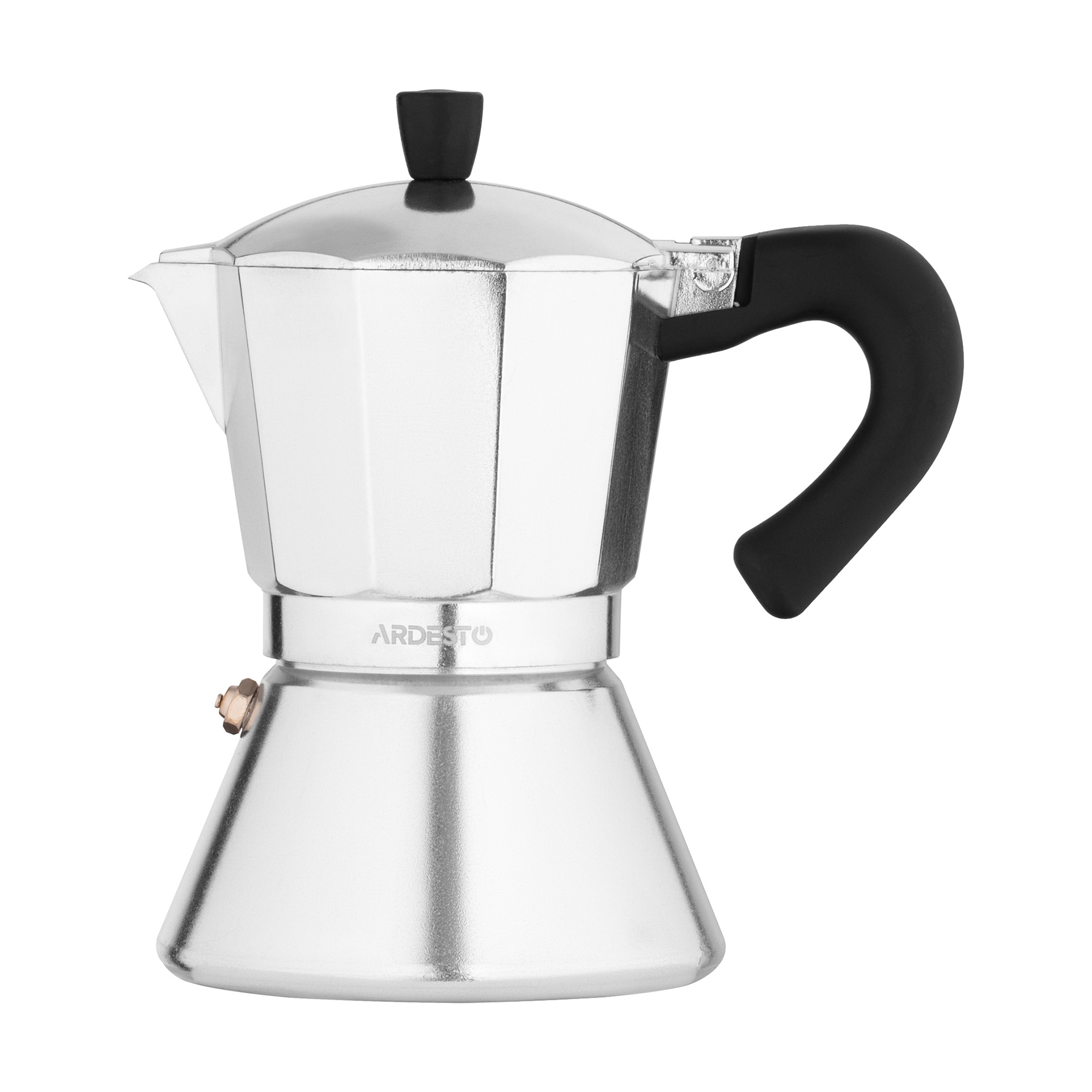 Гейзерна кавоварка Ardesto Gemini Piemonte алюміній, 9 чашок (AR0809AI)
Гейзерна кавоварка Ardesto Gemini Piemonte алюміній, 9 чашок (AR0809AI)