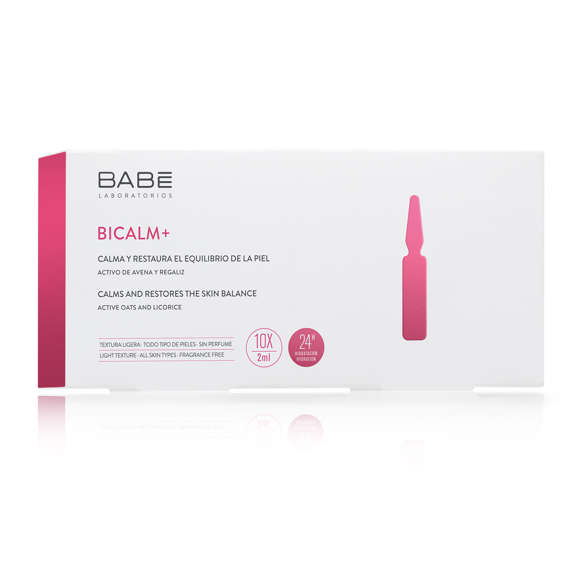 Уцінка! Ампули-концентрат для обличчя BABE Laboratorios Bicalm+ для усунення проявів куперозу, 10*2 мл
Уцінка! Ампули-концентрат для обличчя BABE Laboratorios Bicalm+ для усунення проявів куперозу, 10*2 мл