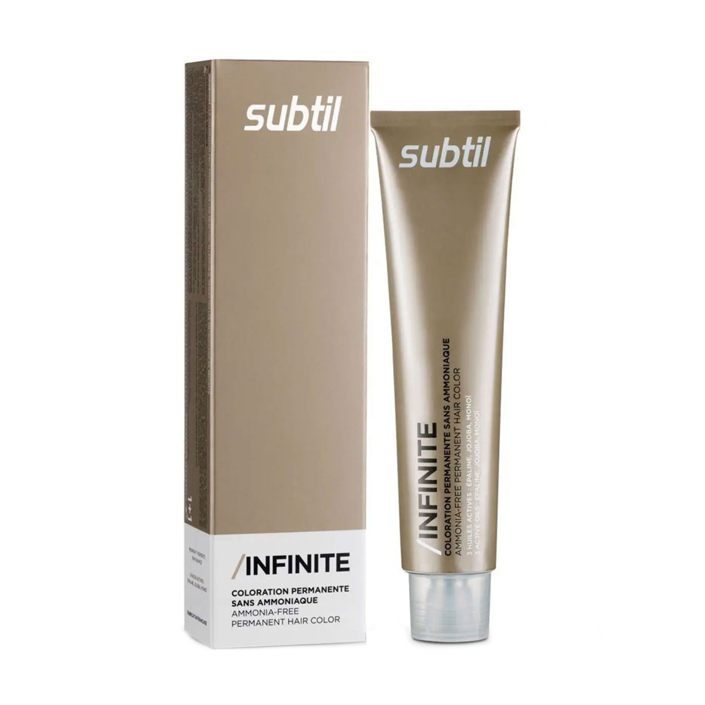 Уцінка! Напівперманентна крем-фарба для волосся Subtil Infinite 9 Дуже світлий блондин, 60 мл
Уцінка! Напівперманентна крем-фарба для волосся Subtil Infinite 9 Дуже світлий блондин, 60 мл