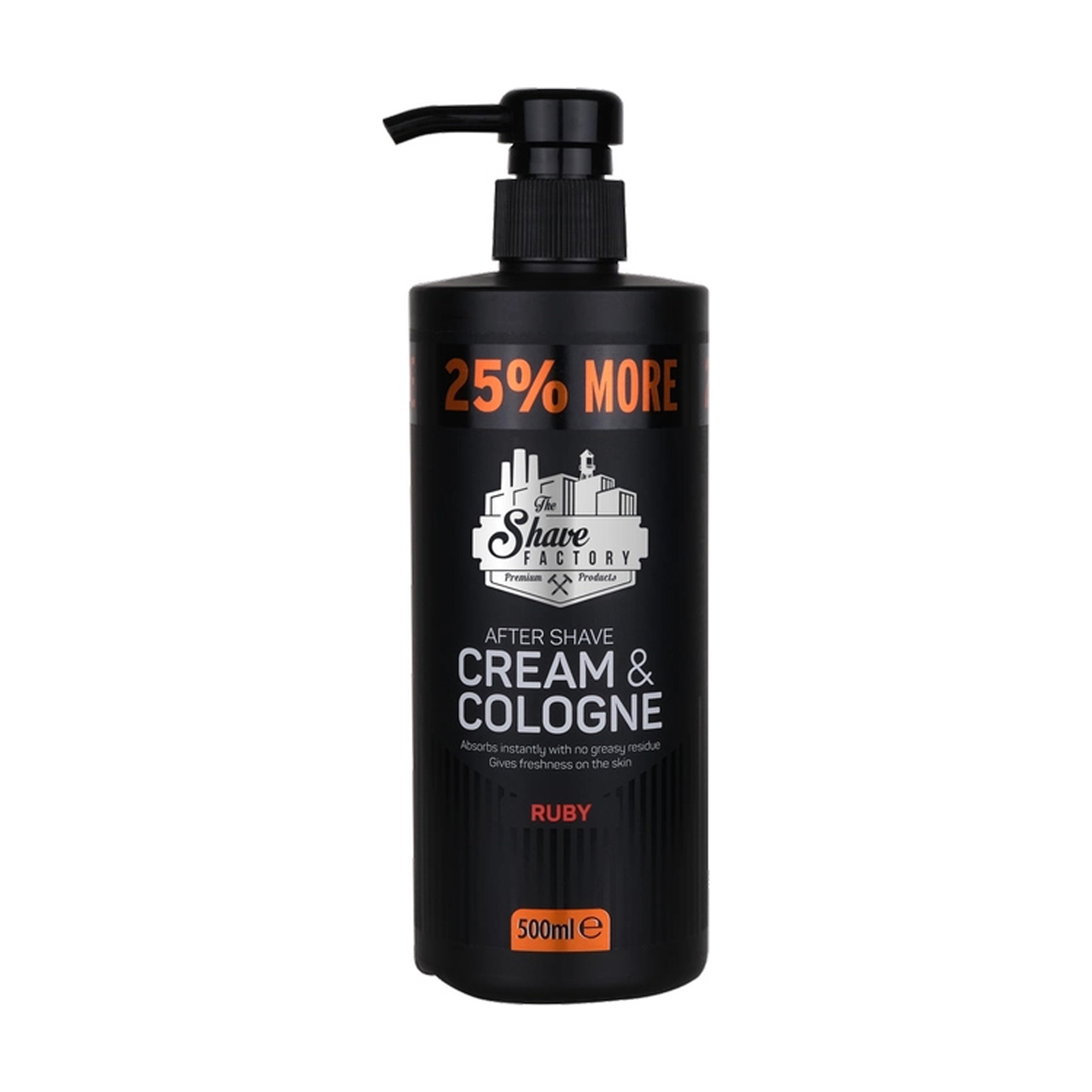 Крем-одеколон після гоління The Shave Factory Ruby After Shave Cream & Cologne, 500 мл
Крем-одеколон після гоління The Shave Factory Ruby After Shave Cream & Cologne, 500 мл