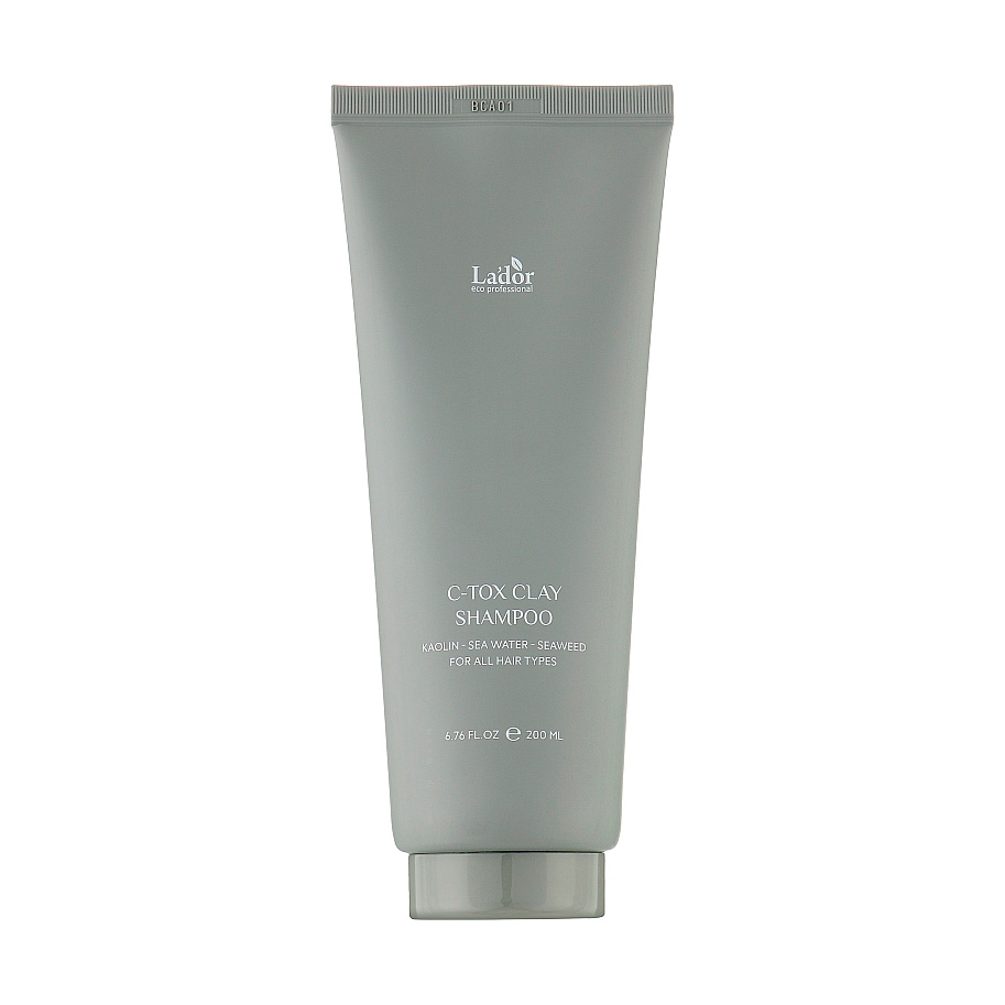 Шампунь La'dor C-Tox Clay Shampoo для всіх типів волосся, з глиною та морськими мінералами, 200 мл
Шампунь La'dor C-Tox Clay Shampoo для всіх типів волосся, з глиною та морськими мінералами, 200 мл