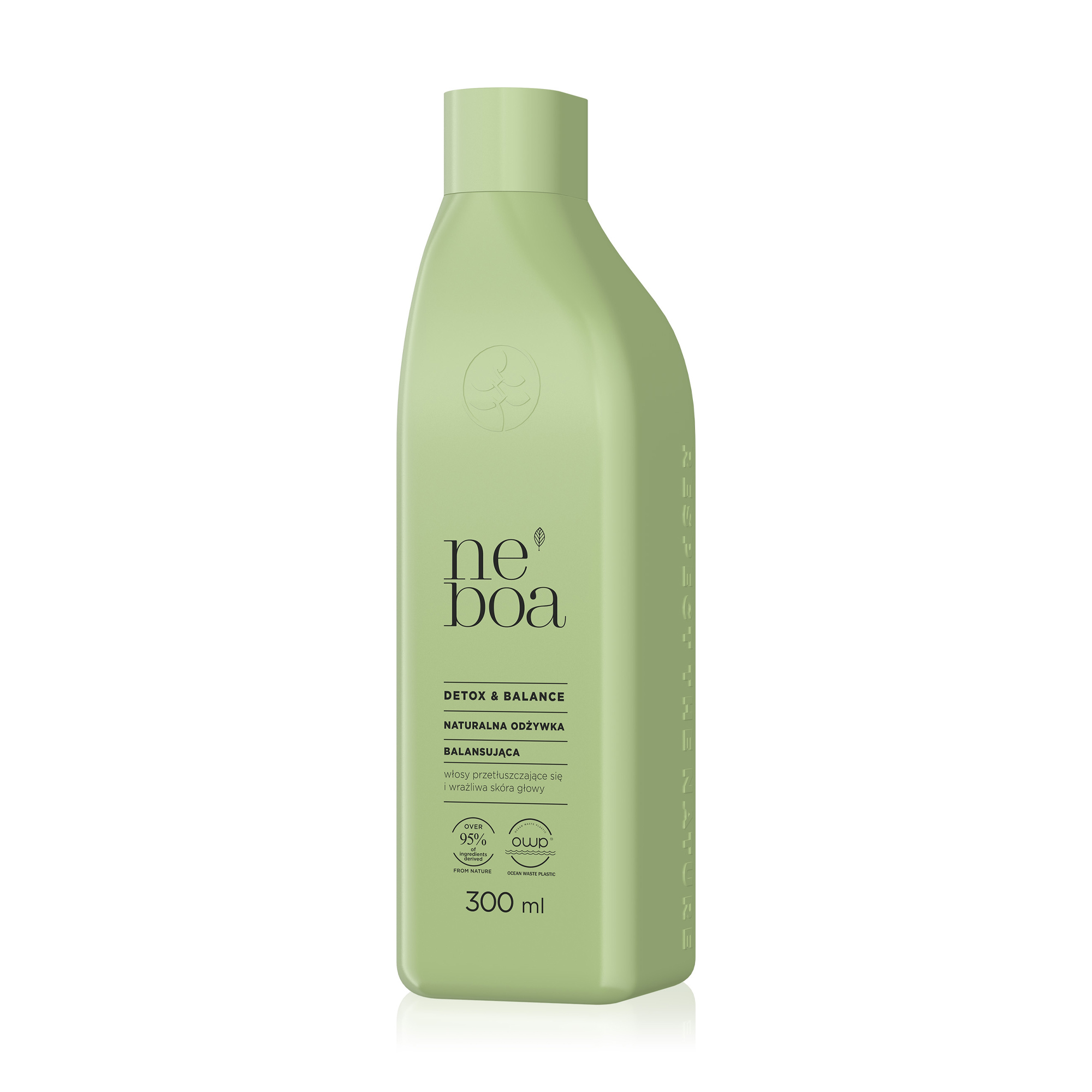 Очищувальний зволожувальний кондиціонер Neboa Detox & Balance Conditioner для нормального та жирного волосся, 300 мл
Очищувальний зволожувальний кондиціонер Neboa Detox & Balance Conditioner для нормального та жирного волосся, 300 мл