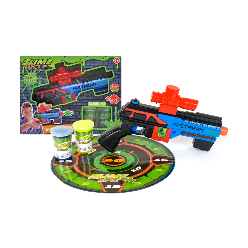 Дитячий бластер-слайм YG Toys від 6 років (YQ812)
Дитячий бластер-слайм YG Toys від 6 років (YQ812)