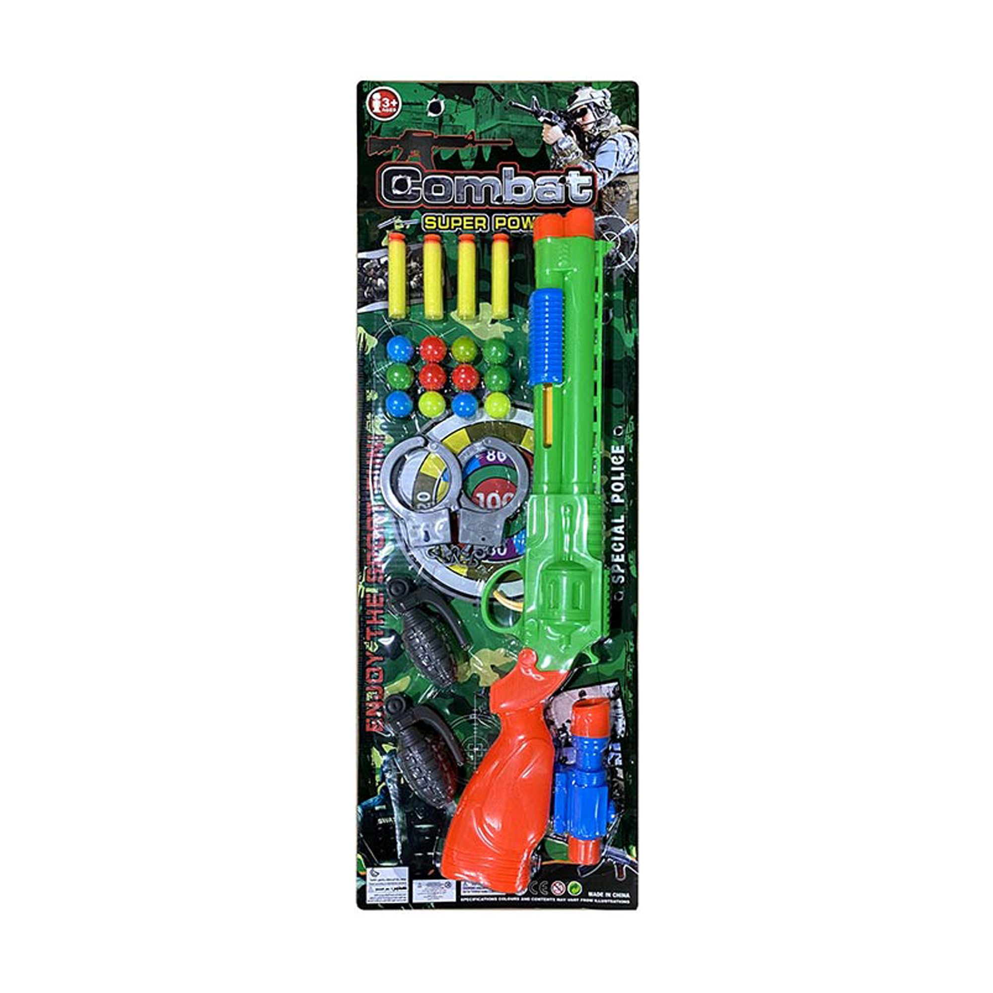 Ігровий набір Країна іграшок Військовий, від 3 років (620-12)
Ігровий набір Країна іграшок Військовий, від 3 років (620-12)