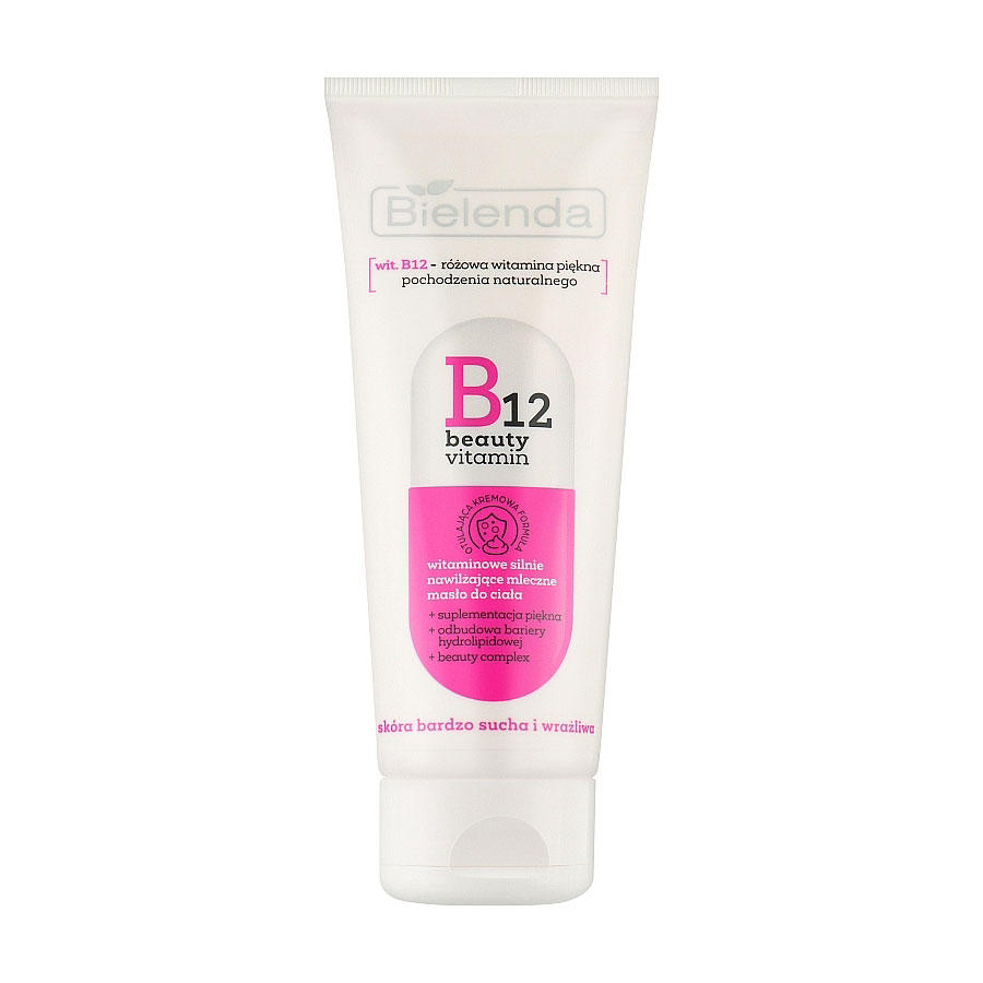 Уцінка! Батер для тіла Bielenda B12 Beauty Vitamin Milk Butter, 200 мл
Уцінка! Батер для тіла Bielenda B12 Beauty Vitamin Milk Butter, 200 мл