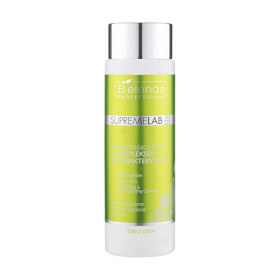 Уцінка! Нормалізувальний тонік для обличчя Bielenda Professional Supremelab Sebio Derm Toner з антибактеріальним комплексом, 200 мл
Уцінка! Нормалізувальний тонік для обличчя Bielenda Professional Supremelab Sebio Derm Toner з антибактеріальним комплексом, 200 мл