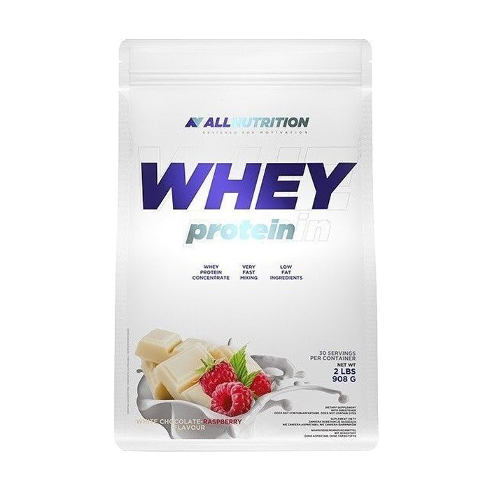 Протеїн AllNutrition Whey Protein в порошку, зі смаком білого шоколаду та малини, 908 г
Протеїн AllNutrition Whey Protein в порошку, зі смаком білого шоколаду та малини, 908 г