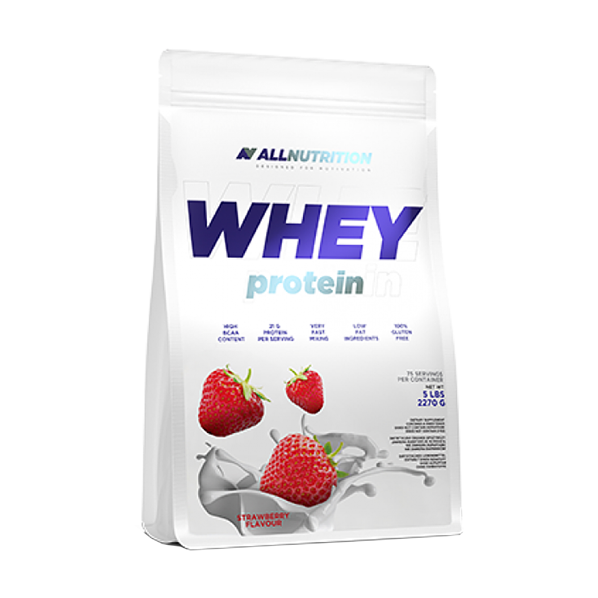 Протеїн AllNutrition Whey Protein в порошку, зі смаком полуниці, 2.27 кг
Протеїн AllNutrition Whey Protein в порошку, зі смаком полуниці, 2.27 кг