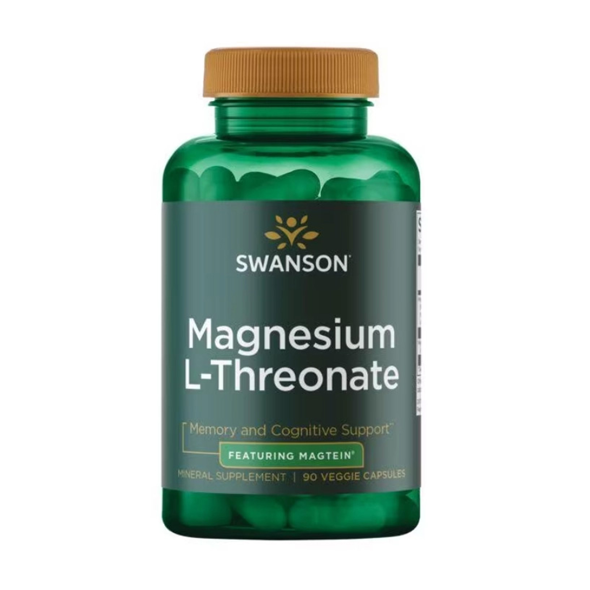 Магній L-Треонат Swanson Magnesium L-Threonate Featuring Magtein, 90 рослинних капсул
Магній L-Треонат Swanson Magnesium L-Threonate Featuring Magtein, 90 рослинних капсул