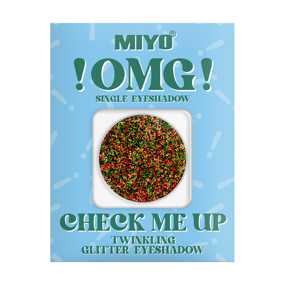 Уцінка! Блискучі тіні для повік Miyo !OMG! Check Me Up Twinkling Glitter Eyeshadow 20 Arlekin, 1.3 г
Уцінка! Блискучі тіні для повік Miyo !OMG! Check Me Up Twinkling Glitter Eyeshadow 20 Arlekin, 1.3 г