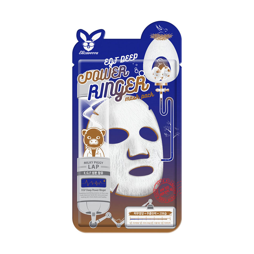 Подарунок! Тканинна маска для обличчя Elizavecca Milky Piggy Cyborg EGF Deep Power Ringer Mask Pack для активної регенерації епідермісу, 23 мл
Подарунок! Тканинна маска для обличчя Elizavecca Milky Piggy Cyborg EGF Deep Power Ringer Mask Pack для активної регенерації епідермісу, 23 мл