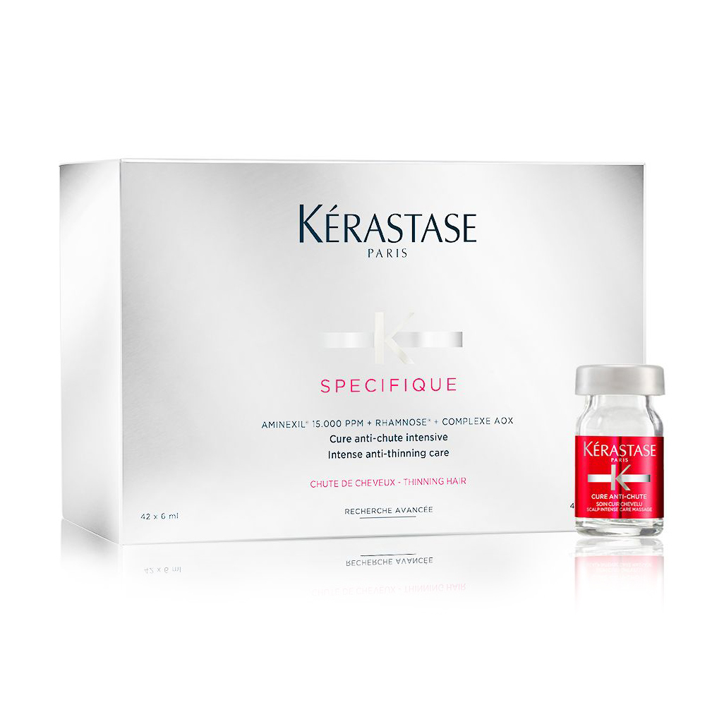 Уцінка! Ампули для волосся Kerastase Specifique проти випадіння волосся, з амінексилом, 42*6 мл
Уцінка! Ампули для волосся Kerastase Specifique проти випадіння волосся, з амінексилом, 42*6 мл