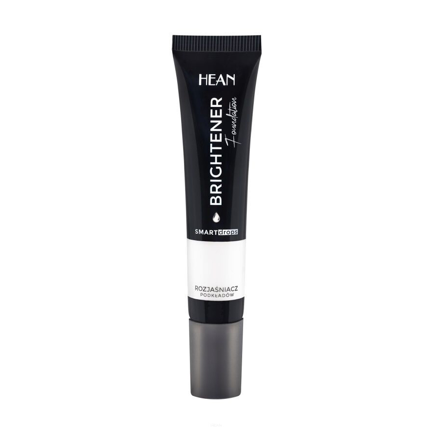 Освітлювальна емульсія для тонального крему Hean Smart Drops Foundation Brightener, 15 мл
Освітлювальна емульсія для тонального крему Hean Smart Drops Foundation Brightener, 15 мл