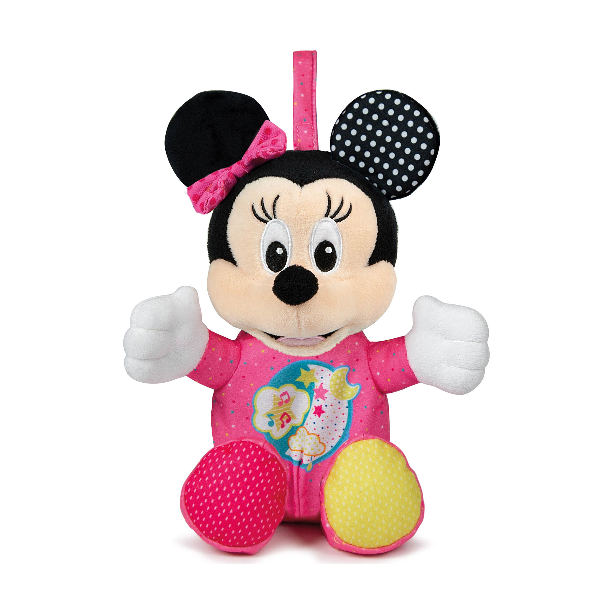 Дитяча м'яка іграшка-нічник Clementoni Baby Minnie Lights And Dreams, від 3 місяців, 11*28*11 см (17207)
Дитяча м'яка іграшка-нічник Clementoni Baby Minnie Lights And Dreams, від 3 місяців, 11*28*11 см (17207)
