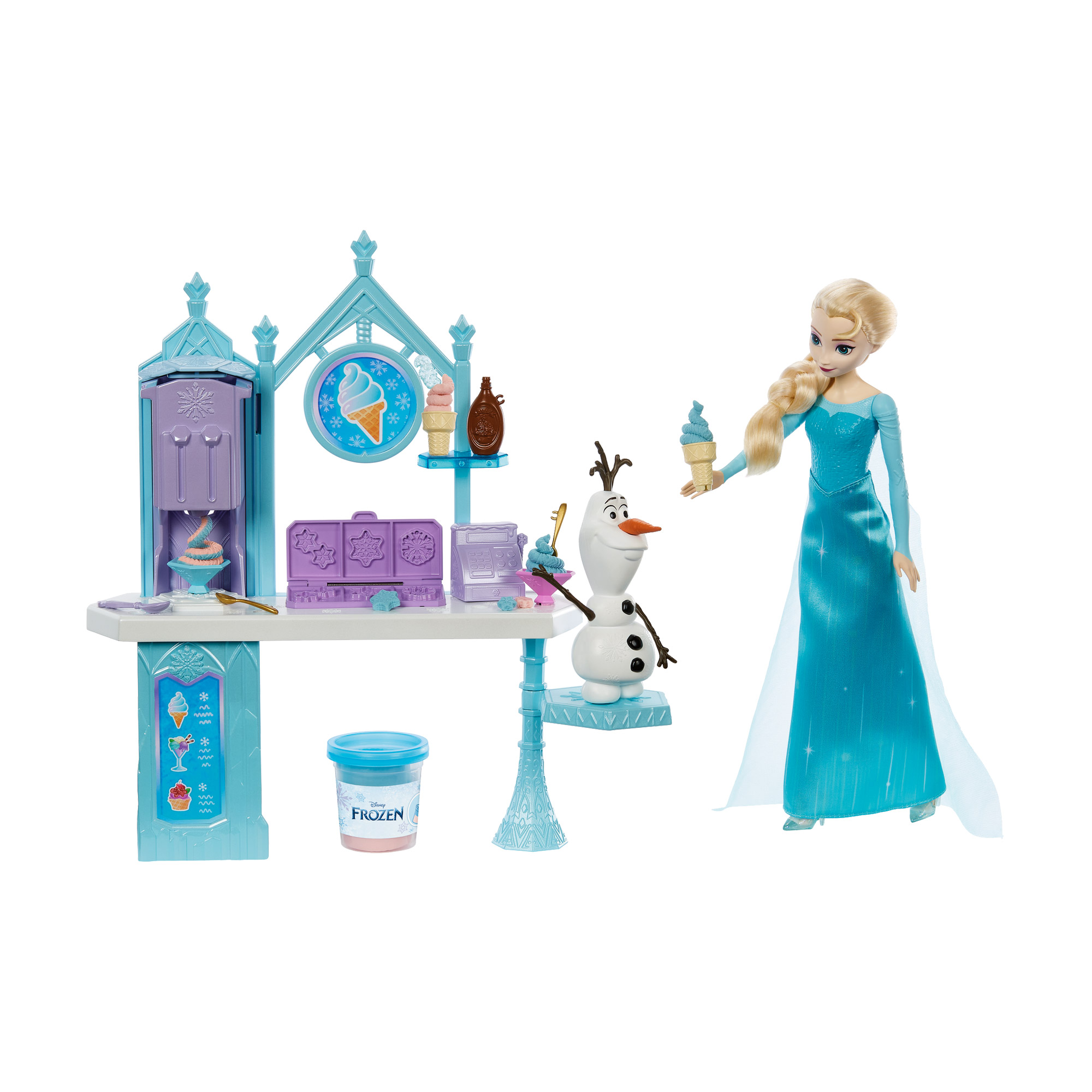 Уцінка! Ігровий набір Disney Frozen Крамниця морозива з Ельзою та Олафом, від 4 років, 41*8*32 см (HMJ48)
Уцінка! Ігровий набір Disney Frozen Крамниця морозива з Ельзою та Олафом, від 4 років, 41*8*32 см (HMJ48)