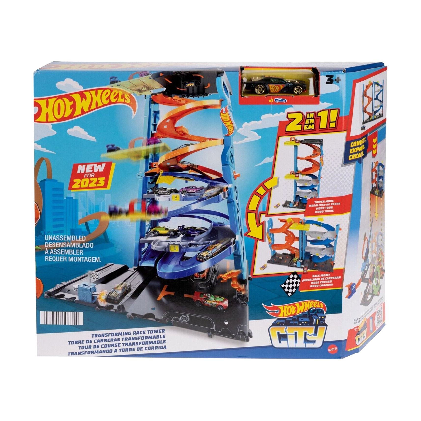 Ігровий набір Hot Wheels Супервежа для перегонів, від 3 років, 10*41*33 см (HKX43)
Ігровий набір Hot Wheels Супервежа для перегонів, від 3 років, 10*41*33 см (HKX43)
