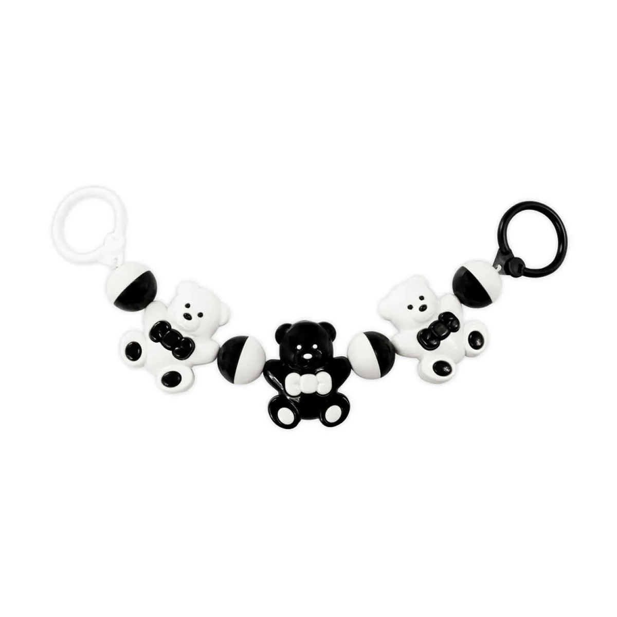 Брязкальце для візочка Akuku Ведмедики, чорно-біле, від народження (А0468)
Брязкальце для візочка Akuku Ведмедики, чорно-біле, від народження (А0468)