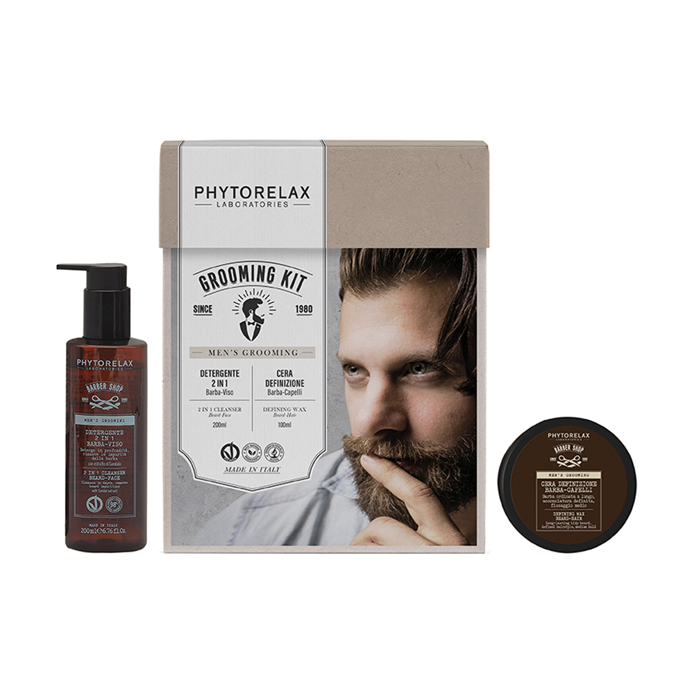 Чоловічий набір для обличчя Phytorelax Laboratories Grooming Kit (засіб для очищення, 200 мл + віск, 100 мл)
Чоловічий набір для обличчя Phytorelax Laboratories Grooming Kit (засіб для очищення, 200 мл + віск, 100 мл)