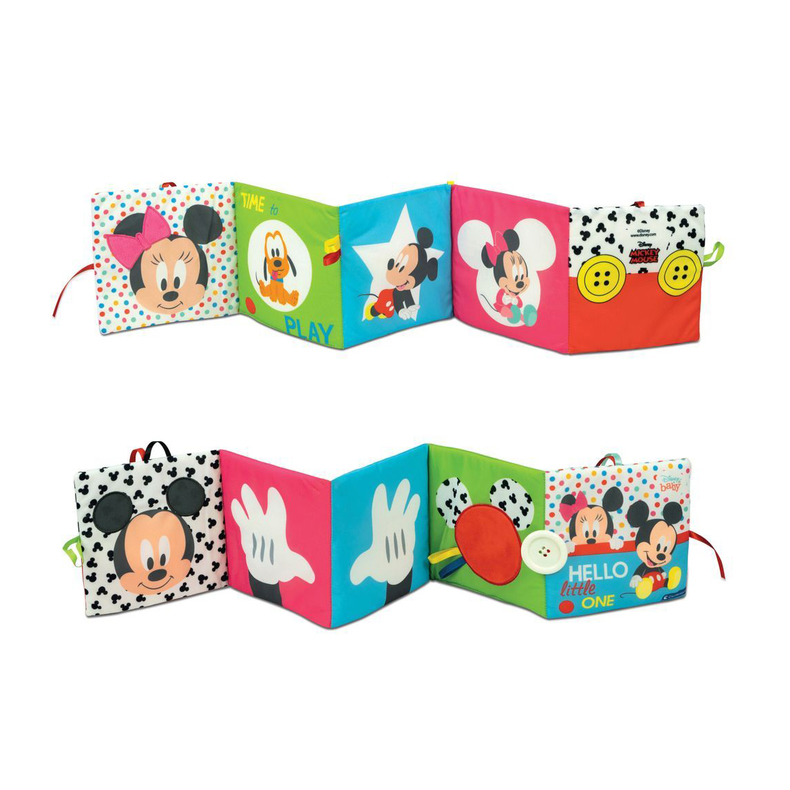 Розвивальна м'яка книга-панорамка Clementoni Disney Baby з інтерактивними елементами, від народження, 29*20*5 см (17721)
Розвивальна м'яка книга-панорамка Clementoni Disney Baby з інтерактивними елементами, від народження, 29*20*5 см (17721)