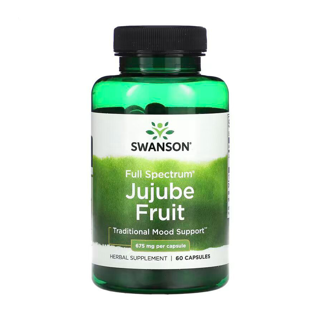 Китайський фінік Swanson Full Spectrum Jujube Fruit 675 мг, 60 капсул
Китайський фінік Swanson Full Spectrum Jujube Fruit 675 мг, 60 капсул
